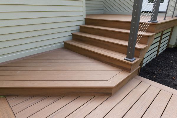 Deck Stairs Construction Service