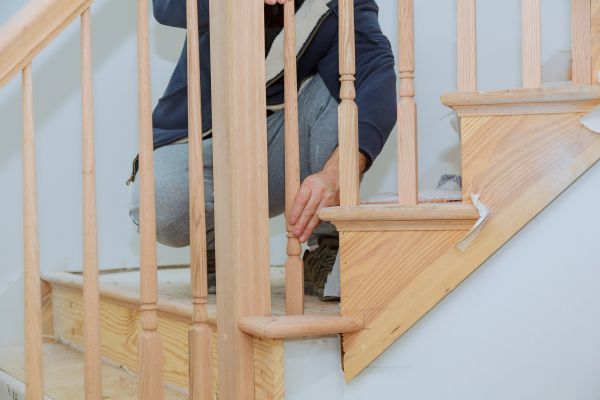 Wooden Steps Installation Service